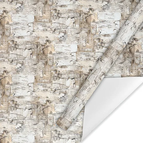 Vista 4 de Birch rollo gigante de papel de regalo – 72 sq ft.