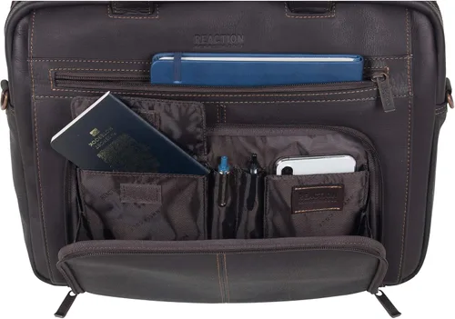 Vista 9 de Kenneth Cole Reaction Out of The Bag - Funda para computadora con doble refuerzo expandible de 5 a 6 12 pulgadas