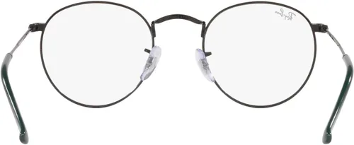 Vista 64 de Ray-Ban unisex-adult Rx3447v Round Metal Round Prescription Eyewear Frames