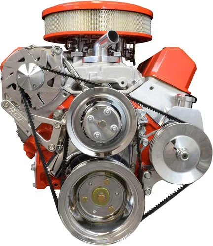Vista 5 de SBC 551411 kit de palanquilla ajustable para alternador LWP de bloque pequeño para Chevy
