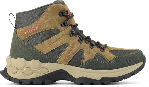 Vista 3 de NORTIV 8 Botas de senderismo impermeables para hombre, botas de trabajo al aire libre