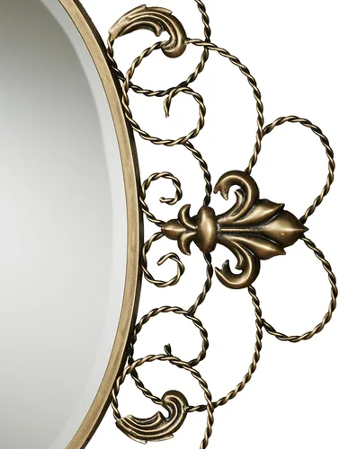 Vista 4 de Touch of Class Kirkland Espejo de pared dorado