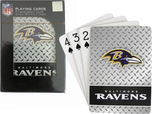 Vista 7 de Naipes NFL Diamond Plate