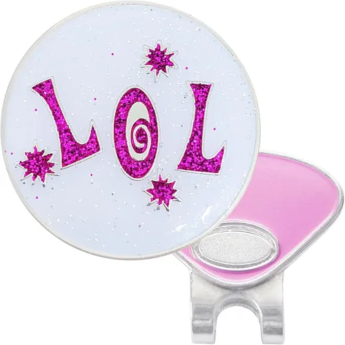 Vista 3 de Navika Marcador de bola brillante Laugh Out Loud con clip para sombrero