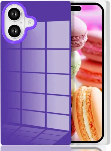Vista 49 de Funda rectangular compatible con iPhone 15 Neon para mujer, diseño de lujo de fluorescencia brillante, flexible, suave, delgada, de gel de goma TPU