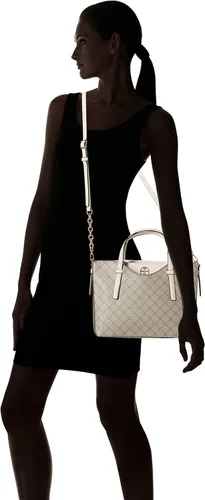 Vista 6 de NINE WEST Geneva Jet Set - Bolso de mano, logotipo beige leche, Logotipo beigeleche
