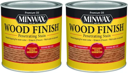 Vista 109 de Minwax 700494444 Acabado de madera, Miel, 1 cuarto de galón