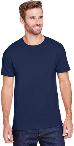 Vista 26 de Jerzees - Camiseta de cuello redondo hilado en anillo de mezcla prémium - 560MR Azul scuba