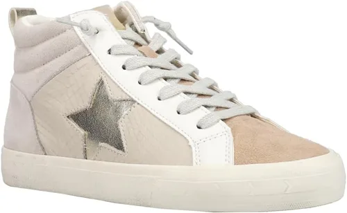 Vista 2 de VINTAGE HAVANA Mujeres Axel High Slip On Zapatillas Casual Zapatos Casual - Beige