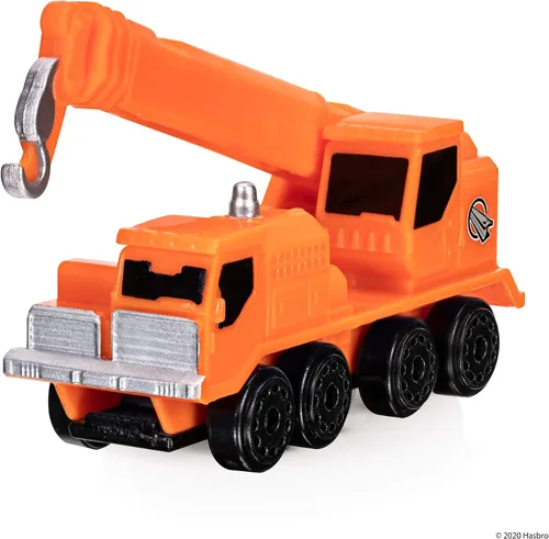 Vista 2 de Micro Machines MMW0021 Paquete de Equipo de Construcción, Presenta 5 Más Escena Correspondiente - Autos de Juguete Temáticos Altamente