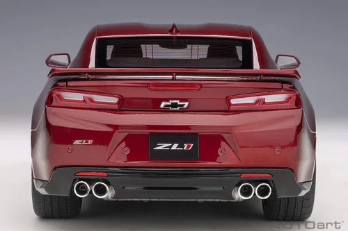 Vista 9 de Chevy Camaro ZL1 Rojo Granate Tintcoat 1/18 Modelo de Coche por AUTOart 71208