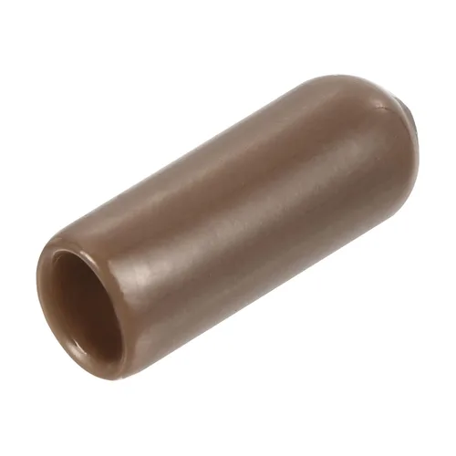 Vista 56 de uxcell 80 tapas de goma de 0.551 in de vinilo de identificación redonda tapa tapa de rosca de tornillo protectores negro