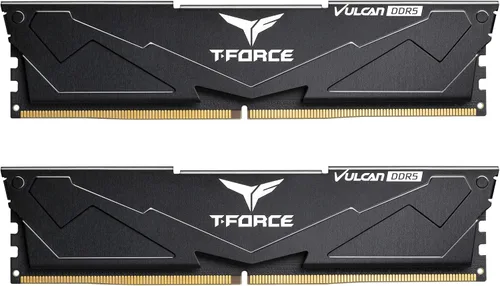 Vista 11 de TEAMGROUP T-Force Vulcan DDR5 16GB (2x8GB) 5200MHz (PC5-41600) CL40 Intel XMP 3.0 y AMD Expo Compatible Módulo de Memoria de Escritorio Ram Negro