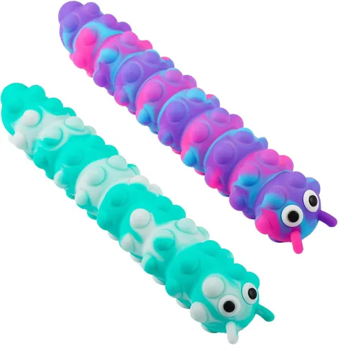 Vista 18 de Juguete Fidget Pop de Succión, Juguetes para Relajarse y Aliviar la Presión, Juguetes Sensoriales Popper Anti-Presión de Compresión 3D para Niños