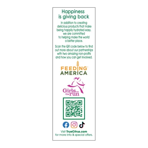 Vista 9 de True Citrus TRUE LIME Potenciador de agua, dispensador a granel, 500 unidades (paquete de 1), paquetes de mezcla de bebida de 0 calorías para agua