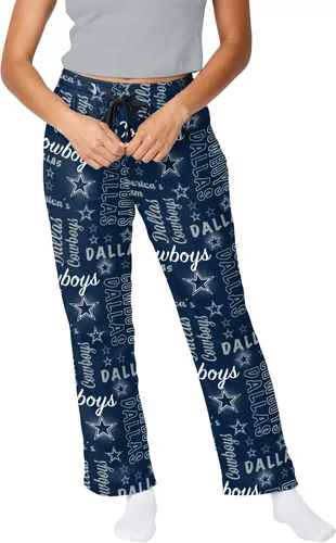 Vista 8 de FOCO NFL Womens NFL Ladies Team Logo Mini Print Lounge Pants 2-Color del