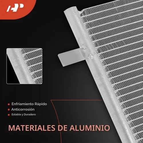 Vista 2 de Condensador de aire acondicionado A-Premium compatible con Mazda