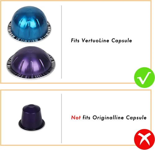 Vista 11 de GEESTA Kit de sellos de papel de aluminio reutilizables compatible con cápsulas Nespresso Vertuoline