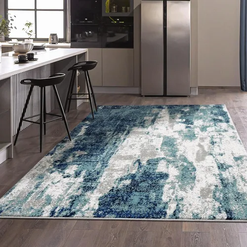Vista 35 de LUXE WEAVERS Lagos Collection - Alfombra de área abstracta beige de 2x3