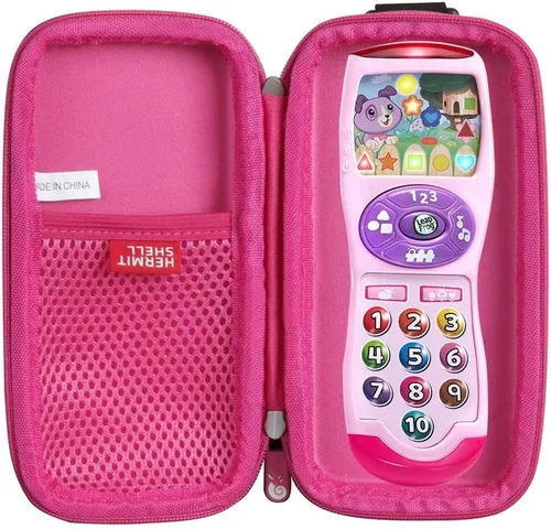 Vista 7 de Hermitshell Estuche rígido de viaje para control remoto de luces de aprendizaje de Leapfrog Scout (negro)