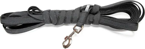 Vista 74 de Julius-K9 218GM-B-DP Correa de color y gris superagarre, ajustable, 0.551 in x 7.2 ft, azul-gris
