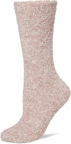 Vista 13 de Barefoot Dreams Calcetines jaspeados Cozychic para mujer gris carbón-blanco