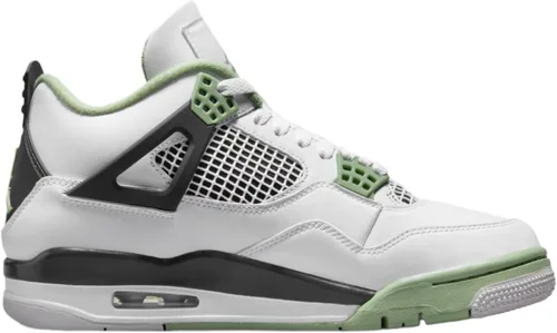 Vista 2 de Jordan Air 4 Retro Women's WhiteOil Green-Dark Ash AQ9129-103