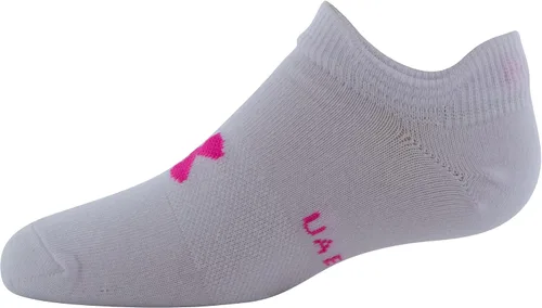 Vista 80 de Under Armour Calcetines ligeros invisibles Essential 2.0 para niños (paquete de 6)