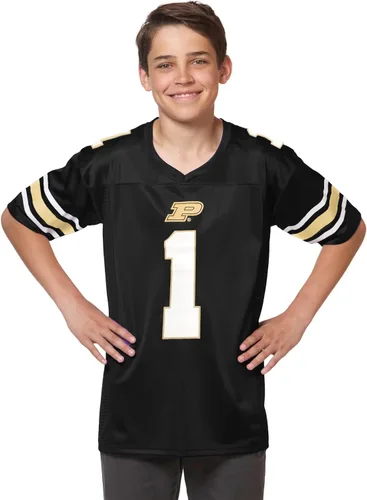 Vista 14 de Little King NCAA - Touchdown Pass - Camiseta de fútbol americano para jóvenes y adolescentes del equipo - Tallas Pequeña Juvenil-XL Juvenil