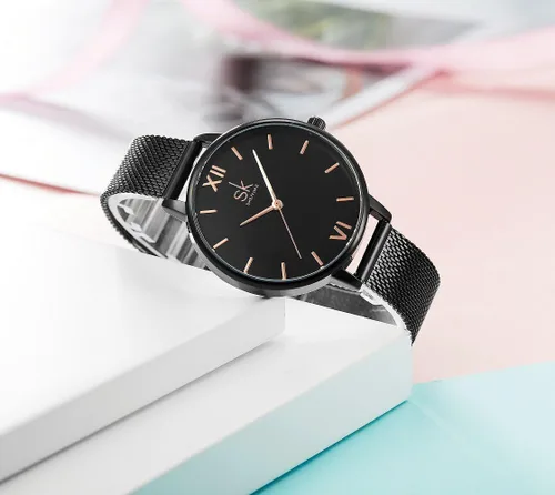 Vista 3 de Simplicity - Reloj creativo para mujer, de piel auténtica, elegante, para mujer