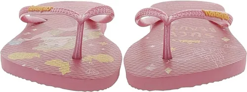 Vista 2 de Disney Princess Kids' Slim Flip Flops in Crystal Rose by Havaianas