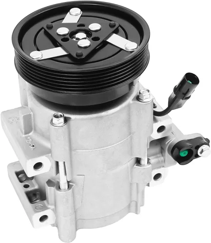 Vista 6 de Compresor de aire acondicionado con embrague, Co 10921c para Hyundai Santa Fe 2003-2006 3.5l (3467cc/3500cc) Dohc V6