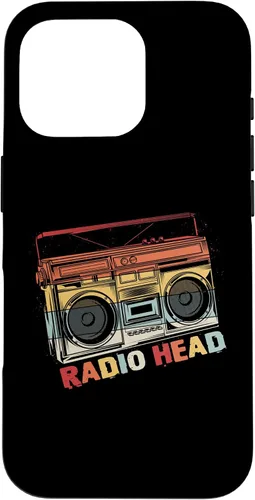 Vista 20 de Funda vintage de Radio In Head Music Matching Band Cassette Player para iPhone 16