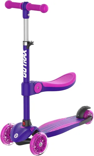 Vista 10 de Gotrax KS3 Kick Scooter with Seat, 3 Wheels for Kids Age 2+, Gifts Azul