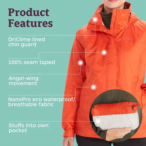 Vista 4 de MARMOT Women's Precip Eco Jacket