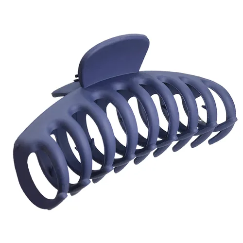 Vista 11 de OWIIZI Pinza para el cabello, 4.3 pulgadas, mate, grande, antideslizante, para cola de caballo, pinza de sujeción fuerte, pinzas de plátano