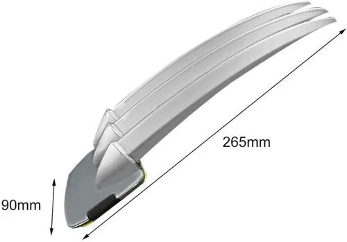 Vista 3 de DAYSTART Garras de lobo de plástico, dagas de plástico, para disfraz de Wolverine, accesorios de cosplay, 2