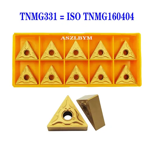 Vista 3 de 30 piezas CNMG 431 + WNMG 431 + TNMG 331 Torno CNC 331 CNC intercambiable de carburo sólido intercambiable para torno de herramientas de torneado
