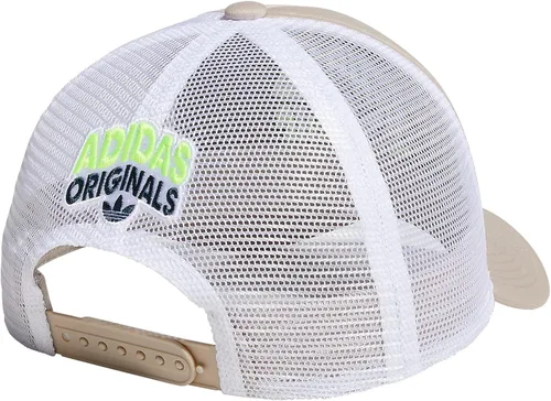 Vista 4 de adidas Originals Gorra de camionero ajustable con cierre frontal de espuma
