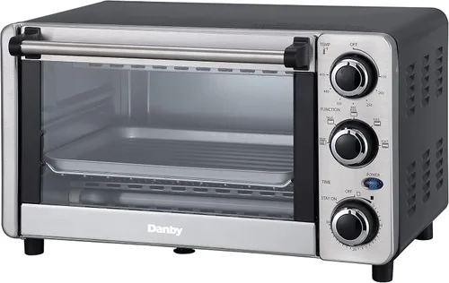 Vista 7 de Horno tostador de encimera Danby Slice DBTO0412BBSS - 1 cada uno