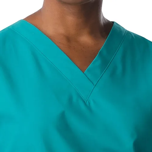Vista 4 de Landau Essentials 8219 - Camiseta médica con cuello en V y 4 bolsillos para mujer