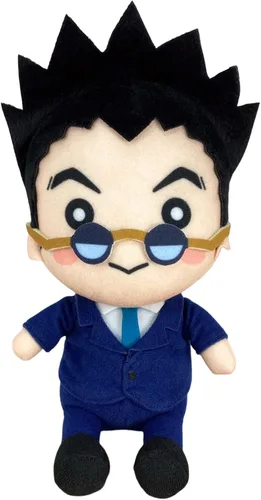 Vista 2 de Great Eastern Entertainment Hunter X Hunter Leorio - Peluche de postura sentada de 7 pulgadas, multicolor