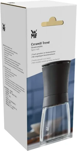 Vista 14 de WMF Trend Spice Mill Negro Vacío con Molinillo de Cerámica.