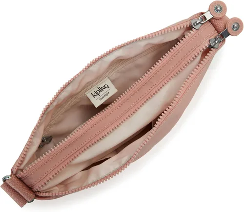 Vista 3 de Kipling Bandolera Alvar para mujer, súper ligera, duradera, bandolera de nailon