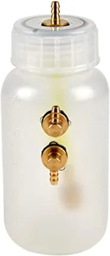 Vista 2 de NOBRIM El tanque de combustible de RC, modelo teledirigido accesorio 67.6 fl oz el tanque de combustible plástico transparente para el avión RC