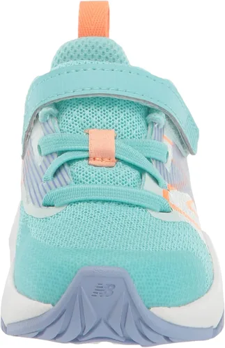 Vista 2 de New Balance Tenis unisex para correr con velcro para niños Rave V2
