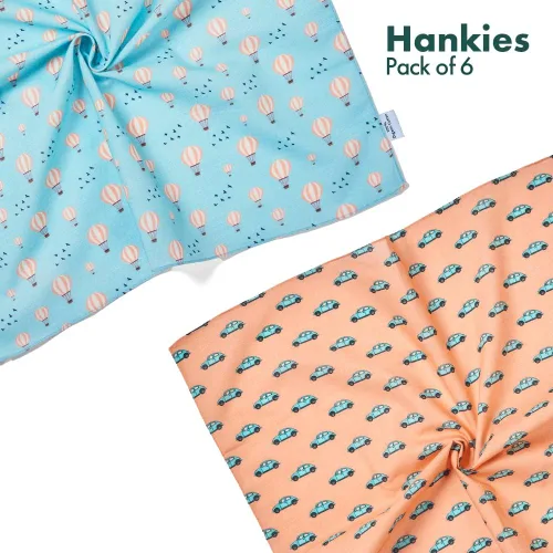Vista 6 de HexaFun Pañuelo unisex de algodón orgánico 100% puro, tamaño grande