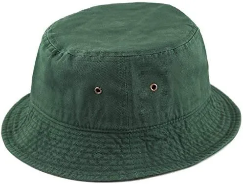Vista 4 de The Hat Depot - Sombrero unisex, 100% algodón, 300N, fácil de guardar para viajar, playa y verano