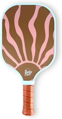 Vista 12 de Rally Club Paletas de pickleball para hombres y mujeres Núcleo compuesto de panal de fibra de carbono Ligero duradero Diseño único elegante