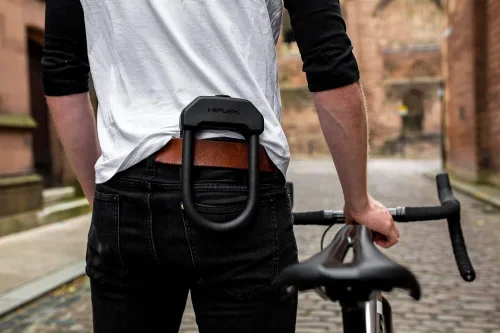 Vista 6 de Hiplok Bloqueo en U y bloqueo de bicicleta con cable de máxima seguridad